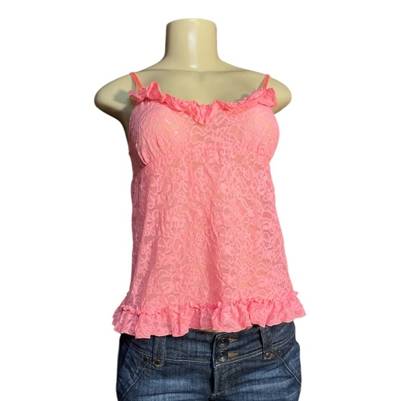 Victoria's Secret Ruffled Fitted Camisole - Picture 2 of 4